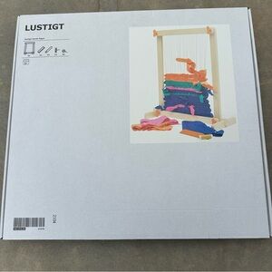 Brand New Discontinued IKEA LUSTIGT Weaving Loom Craft Set in Box
